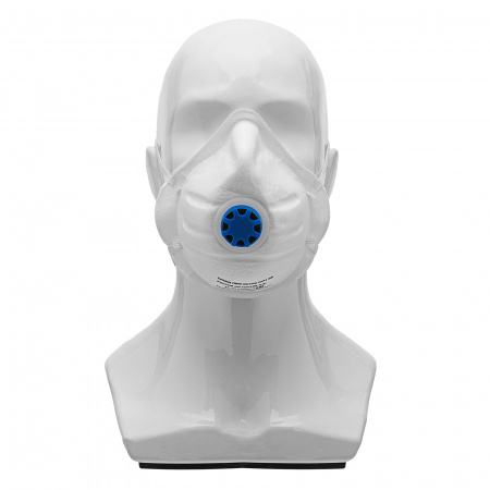 Полумаска фильтрующая формованная, модель "Исток", с клапаном выдоха, FFP1 NR, 10шт Россия