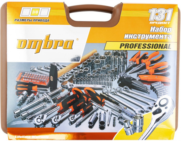 OMT131S (OMT131S18) Набор инструмента универсальный 1/4", 3/8" и 1/2"DR, 131 предмет OMT131S (OMT131S18) Набор инструмента универсальный 1/4", 3/8" и 1/2"DR, 131 предмет