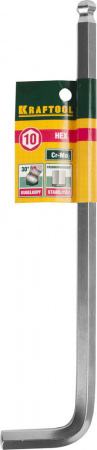 KRAFTOOL Hex 10, длинный имбусовый ключ (27437-10)