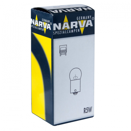 Автолампа R5W (BA15s) 24V NARVA /10/200 HIT