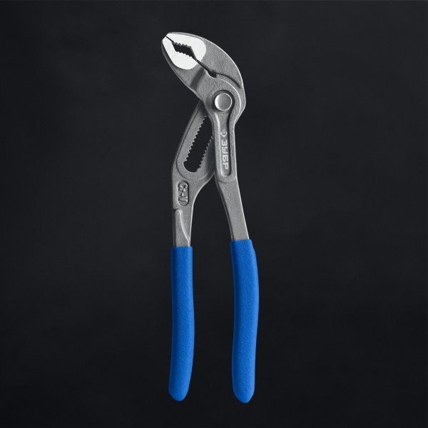 ЗУБР Профи 180 мм, захват 42 мм, CrV, переставные клещи с быстрым перемещением (22441-18)