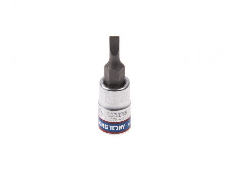 Насадка (бита) торцевая 1/4", Slotted, 3,5х0,5 мм, L = 37 мм  KING TONY 203235