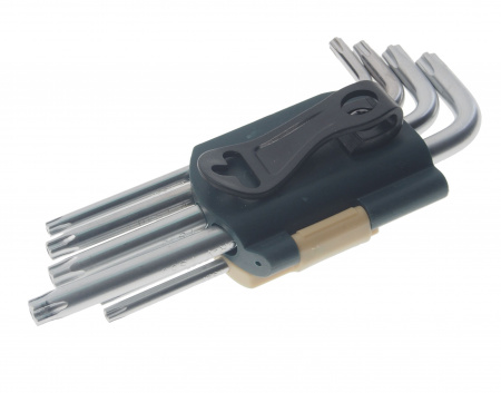 Набор ключей RF-50913 Г-образных TORX 5-лучевых, 9пр.(TS10,TS15,TS20,TS25,TS27,TS30,TS40,TS45,TS50 с отверстием)в пластиковом держателе ROCKFORCE Набор ключей RF-50913 Г-образных TORX 5-лучевых, 9пр.(TS10,TS15,TS20,TS25,TS27,TS30,TS40,TS45,TS50 с отверстием)в пластиковом держателе ROCKFORCE