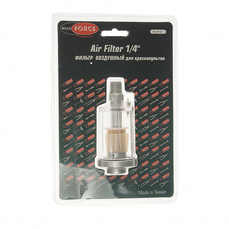 Фильтр воздушный мини RF-AF-02 для краскопультов  в блистере 1/4" ROCKFORCE /1