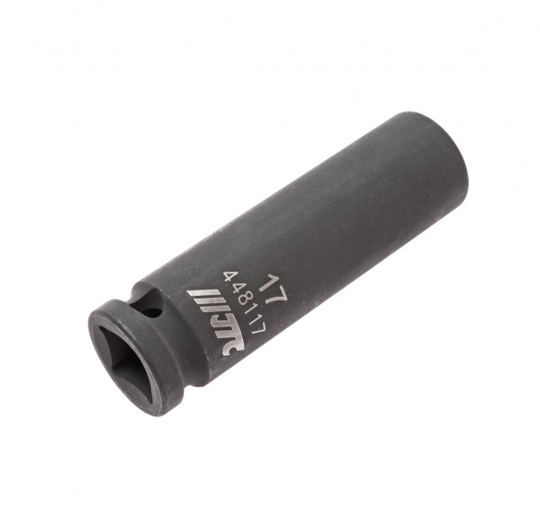 JTC Головка торцевая 1/2" 17мм ударная тонкостенная глубокая L=82мм JTC JTC Головка торцевая 1/2" 17мм ударная тонкостенная глубокая L=82мм JTC