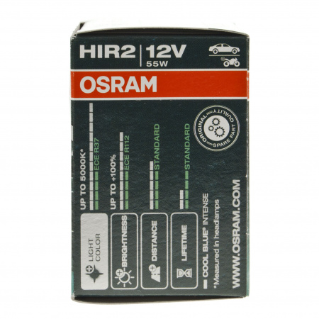 Автолампа HIR2 (55) PX22d+100% COOL BLUE INTENSE (NextGen) 5000K 12V OSRAM /1/10/
