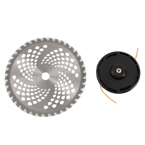 Триммер бензиновый DTL-43S, 43 см3, разъемная штанга, состоит из 2 частей Denzel 