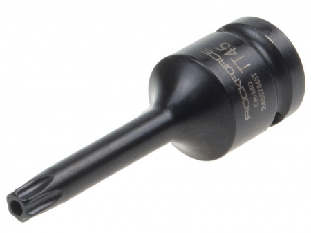 Головка-бита TORX ударная 1/2", TH45 с отверстием ROCKFORCE RF-24607845T /1