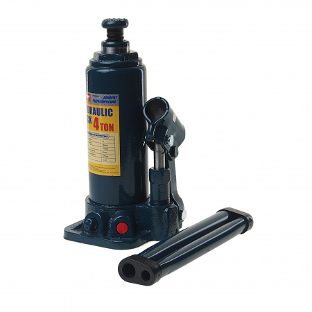 Домкрат гидравлический M-90404 бутылочный 4т (выс.подъема 194-372мм) с клапаном MEGAPOWER /1/6