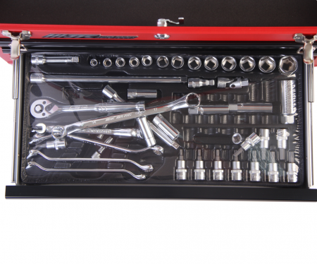 JTC Набор инструментов 66 предметов в переносном инструментальном ящике (3 лотка) JTC