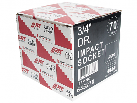 JTC Головка торцевая 3/4" 70мм ударная L=85мм JTC