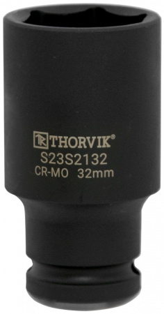 S23S2132 Головка торцевая ударная глубокая 1/2"DR, 32 мм