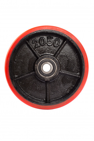 Колесо полиуретан 200х50 мм с подшипником для тележек гидравлических BF/WB/RHP/BFS