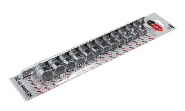 Набор торцевых головок RF-4121-5: 1/2"DR 6-гранных 12пр. (на планке) ROCKFORCE /1/5/10 Набор торцевых головок RF-4121-5: 1/2"DR 6-гранных 12пр. (на планке) ROCKFORCE /1/5/10