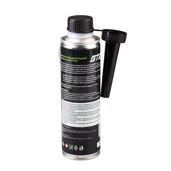 GTE Очиститель топливной системы дизель 335мл в бак на 40-60л GTE GTE Очиститель топливной системы дизель 335мл в бак на 40-60л GTE
