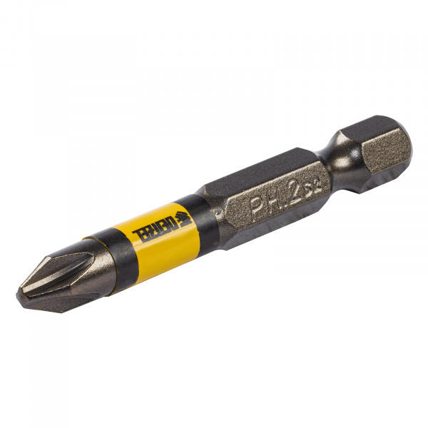 Набор бит комбинированный 3 шт., РН1, РН2, РН3, 50 мм, сталь S2 Denzel