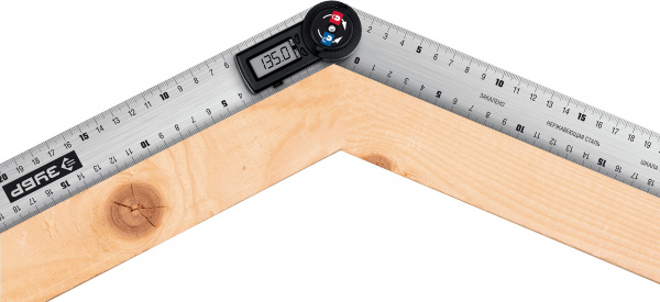 ЗУБР 300 мм, электронный транспортир-угломер, Профессионал (34296)