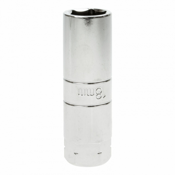 Головка торцевая 18мм 1/2" для разборки стойки амортизатора (FORD,VW,AUDI,SEAT,ROVER,FIAT,OPEL,PEUGEOT,RENANIT,JAP), ЭВРИКА ER-86124 /1/100 Головка торцевая 18мм 1/2" для разборки стойки амортизатора (FORD,VW,AUDI,SEAT,ROVER,FIAT,OPEL,PEUGEOT,RENANIT,JAP), ЭВРИКА ER-86124 /1/100