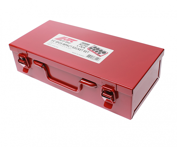 JTC Набор головок торцевых 3/4" 6-ти гранных 21-38мм ударных 8 предметов в кейсе JTC