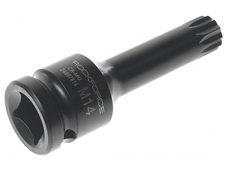 Головка-бита SPLINE ударная 1/2", M14 ROCKFORCE RF-24807814 /1/120