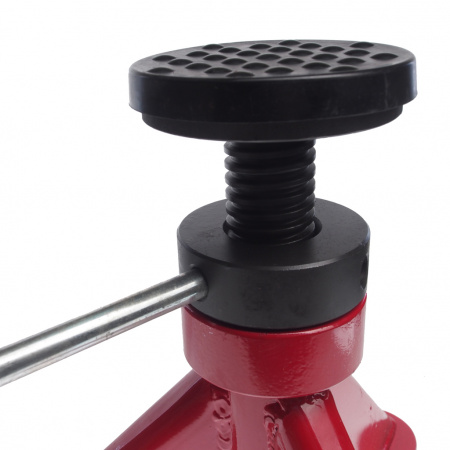 JTC Стойка ремонтная 12т h=250-400мм основание 370мм JTC