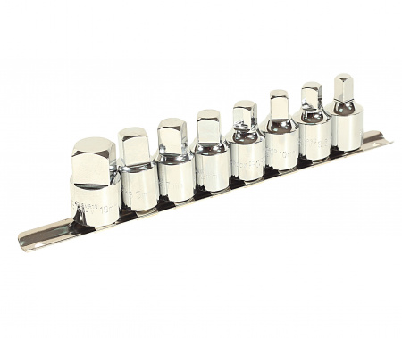 Набор торцевых головок RF-4118MR: 1/2"DR квадрат  для маслосливных пробок  8пр. ROCKFORCE /1