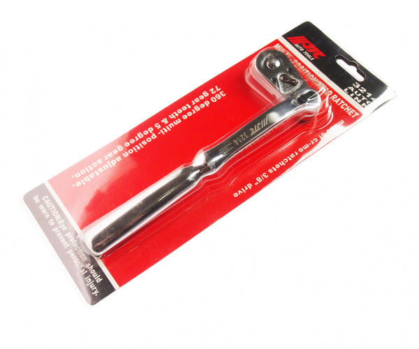 JTC Ключ трещотка 3/8" 72 зуба поворотная 5 позиций JTC