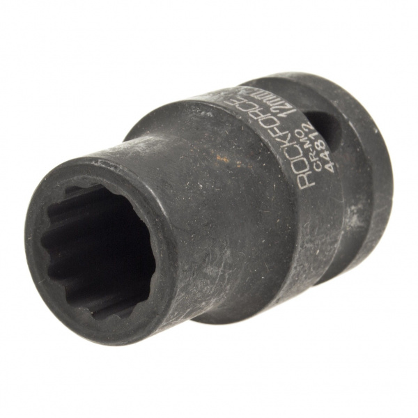 Головка торцевая 12мм 1/2" 12-гранная ударная L=39мм ROCKFORCE RF-44812 /1/360 Головка торцевая 12мм 1/2" 12-гранная ударная L=39мм ROCKFORCE RF-44812 /1/360