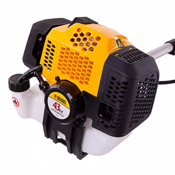 Триммер бензиновый DGT 430, 43 см3, 2.5 л. с, неразъемная штанга, состоит из 2 частей Denzel 