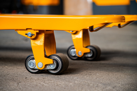 Тележка гидравлическая 2500 кг 1150 мм резиновые колеса XILIN DF-III