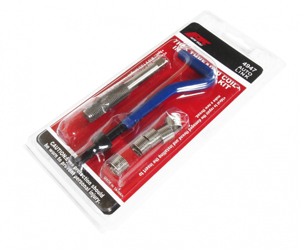 JTC Набор инструментов и вставок для восстановления резьбы М10х1.25мм L=13.5мм 7 предметов JTC