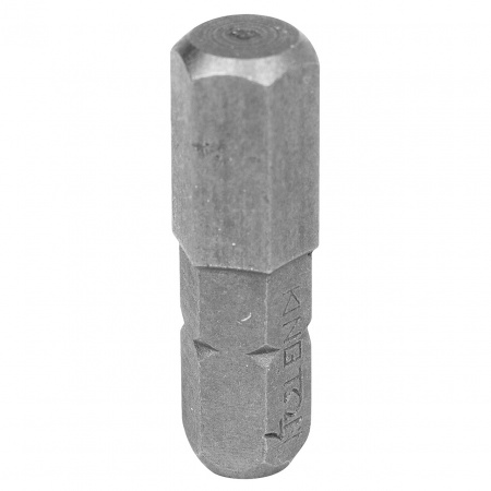 Вставка (бита) торцевая 1/4", Hex, 7 мм, 25 мм KING TONY 102507H