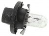Автолампа BAX1.2W с черным патроном (BX8.4d) 12V NARVA /10/200