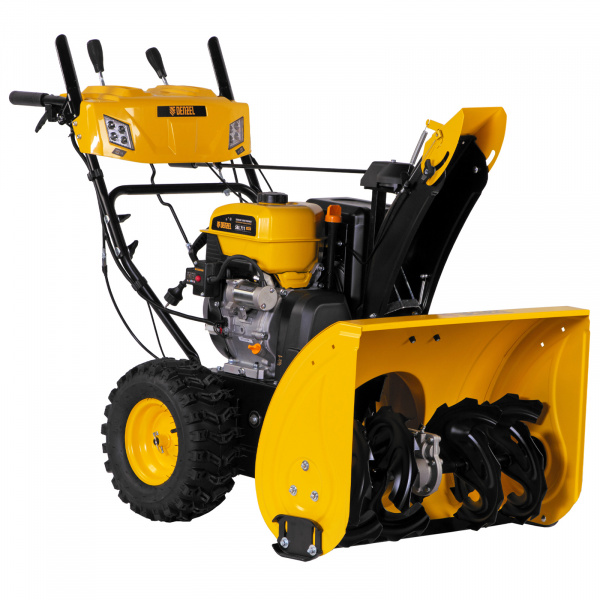 Бензиновая снегоуборочная машина SBL 711D PRO, 302cc, эл.старт, фара, обогрев, блок. дифф.// Denzel 