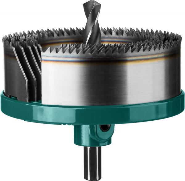 KRAFTOOL 5 шт, (68-74-80-90-100 x 32 мм), наборная кольцевая пила по дереву (29584-H5-32)