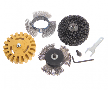 JTC Машинка пневматическая шлифовальная угловая 3600об/мин., 90PSI с комплектом дисков JTC