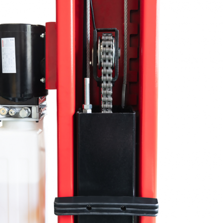 GTE Подъемник электрогидравлический 4т 110-1900мм 2-х стоечный 220В ниж.синхрон. (руч. спуск) GTE