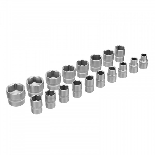 Набор инструментов, 1/2", 1/4", пластиковый кейс, 94 предмета// Сибртех Набор инструментов, 1/2", 1/4", пластиковый кейс, 94 предмета// Сибртех