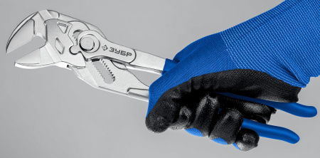 ЗУБР КГК-250 250 мм, клещи переставные-гаечный ключ (22436)