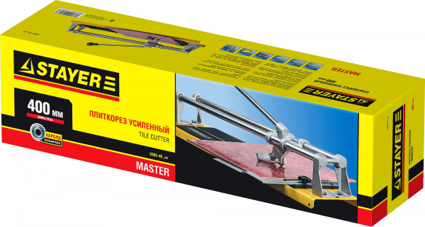 STAYER 400 мм усиленный ручной плиткорез (3305-40)