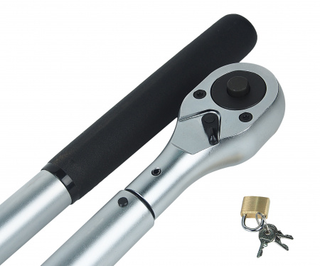 Ключ динамометрический RF-647A802: щелчкового типа 1 DR (300-1500Nm) телескопический ROCKFORCE /1/24