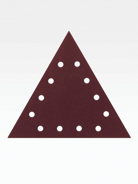 STEHER GIRAFFE T-285 мм, Р320, шлифовальный треугольник на липучке, 12 отв., 5 шт. (35683-320)