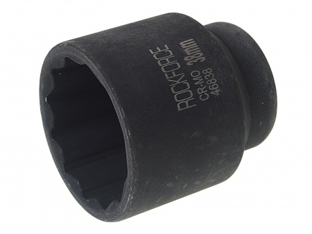 Головка ударная 38мм (12гр.),3/4" ROCKFORCE /1