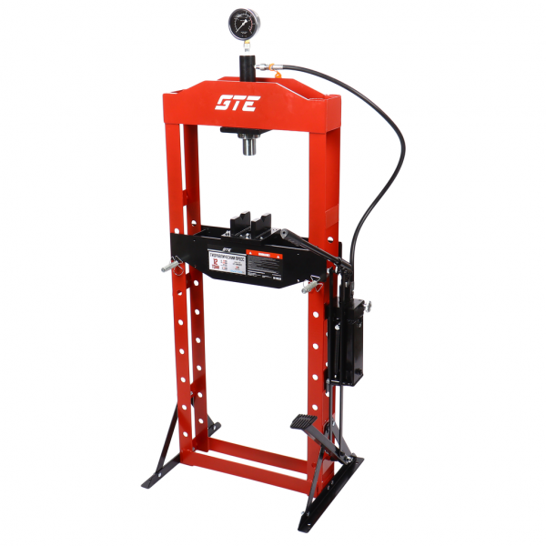 GTE Пресс гидравлический 12т напольный с ножным и ручным приводом GTE