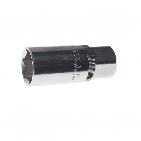 Головка свечная 21мм 1/2" 6-гранная L=65мм ROCKFORCE RF-807420.6 /1
