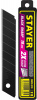STAYER BLACK SHARP, 18 мм, 10 шт, сегментированные черные особоострые лезвия (0920-S10)