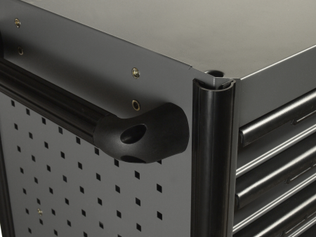 JTC Тележка инструментальная 7 секций (JTC-5021) с набором инструментов 344 предмета JTC