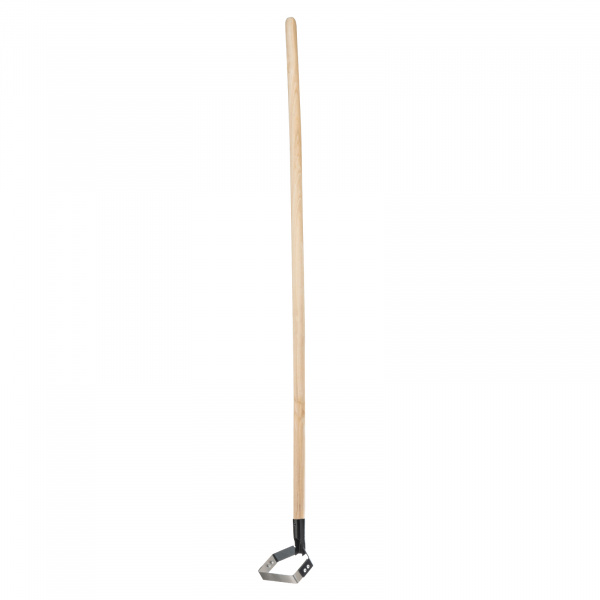 Полольник петлеобразный, 115 х 1340 мм, рессорно - пружинная сталь, деревянный черенок, Россия, Сибртех