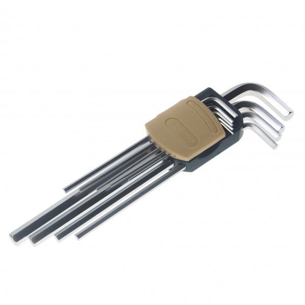 Набор ключей RF-5093XLS 6-гранных Г-образных, 9пр.(1/16", 5/64', 3/32", 1/8", 5/32", 3/16", 1/4", 5/16", 3/8") в пластиковом держателе ROCKFORCE /1 Набор ключей RF-5093XLS 6-гранных Г-образных, 9пр.(1/16", 5/64', 3/32", 1/8", 5/32", 3/16", 1/4", 5/16", 3/8") в пластиковом держателе ROCKFORCE /1