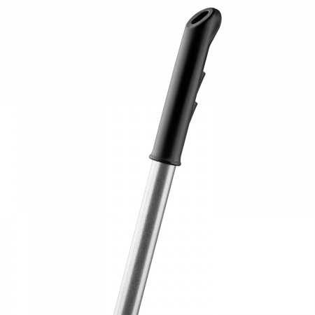 GRINDA PR-12T ALU, 380 х 95 х 1500 мм, 12 витых зубцов, углеродистая сталь, алюминиевый черенок, садовые грабли, PROLine (39585)